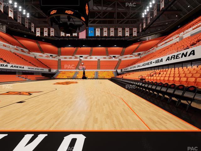 Gallagher-Iba Arena - Section Floor 2 Seat View