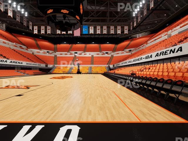Gallagher-Iba Arena - Section Floor 2 Seat View
