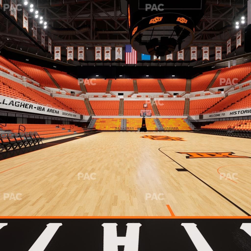 Gallagher-Iba Arena - Section Floor 3 Seat View