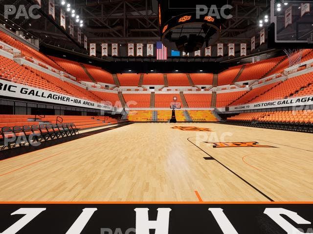Gallagher-Iba Arena - Section Floor 3 Seat View
