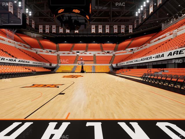Gallagher-Iba Arena - Section Floor 4 Seat View