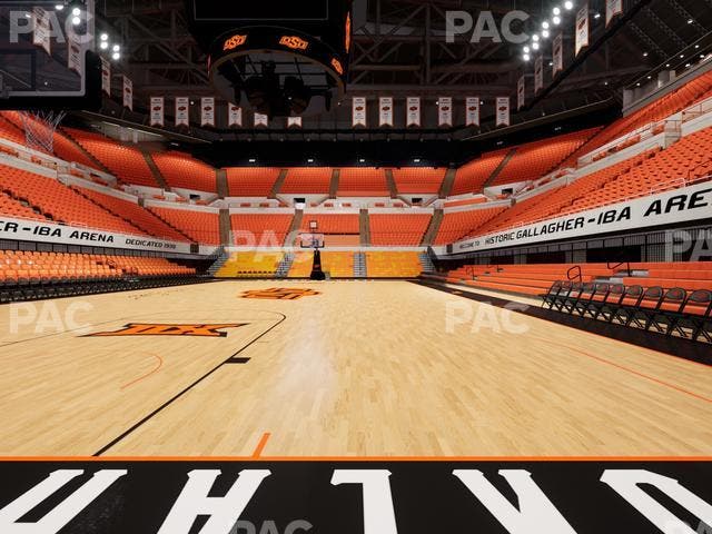 Gallagher-Iba Arena - Section Floor 4 Seat View