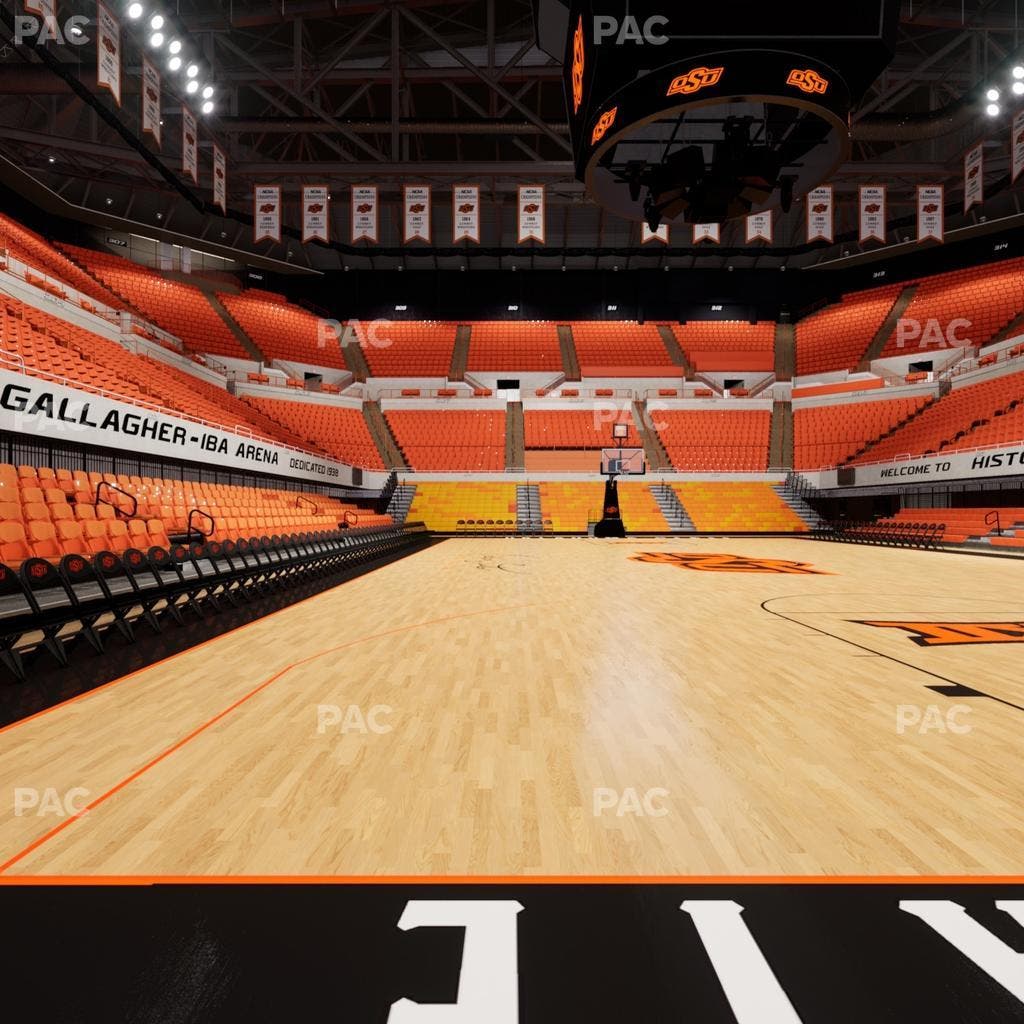 Gallagher-Iba Arena - Section Floor 5 Seat View