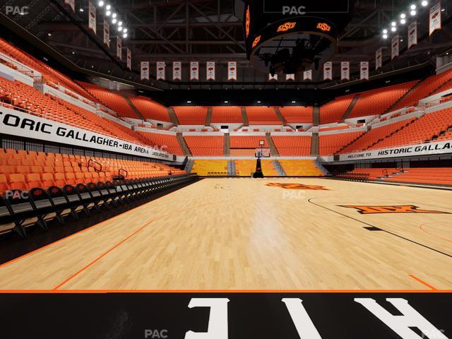 Gallagher-Iba Arena - Section Floor 5 Seat View