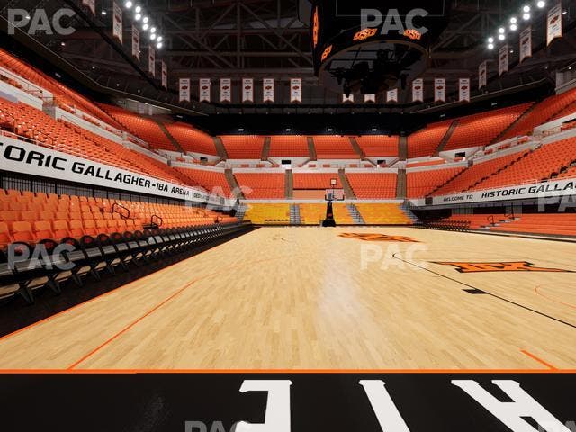 Gallagher-Iba Arena - Section Floor 5 Seat View