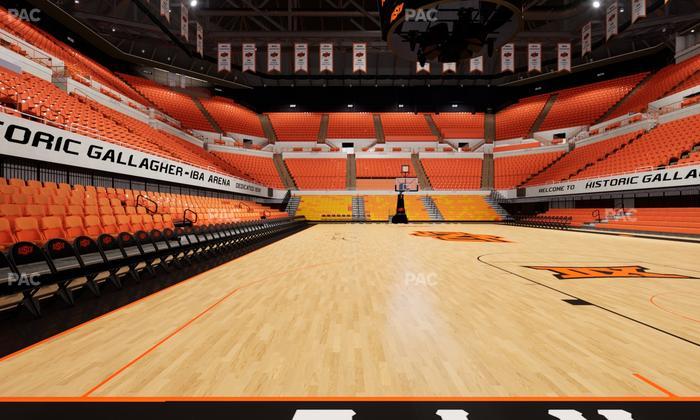 Gallagher-Iba Arena - Section Floor 5 Seat View
