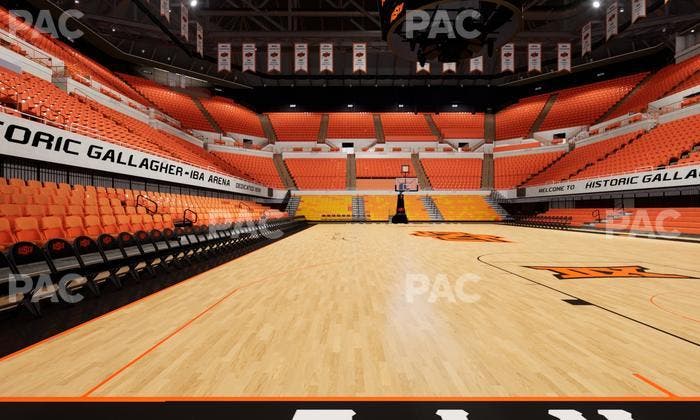 Gallagher-Iba Arena - Section Floor 5 Seat View