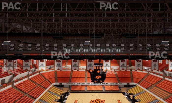 Gallagher-Iba Arena - Section Suite G 10 Seat View