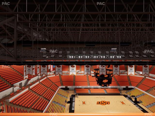 Gallagher-Iba Arena - Section Suite G 12 Seat View