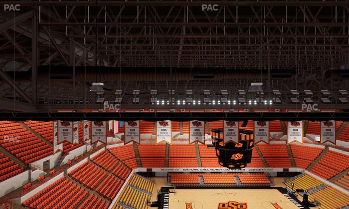 Gallagher-Iba Arena - Section Suite G 12 Seat View