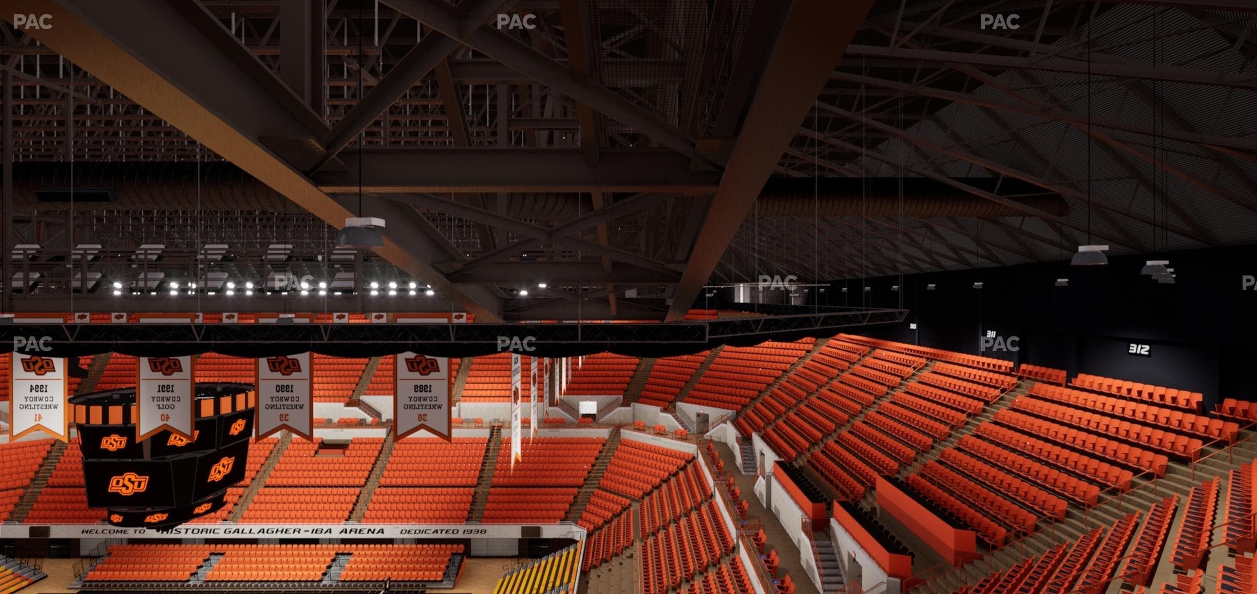 Gallagher-Iba Arena - Section Suite G 2 Seat View