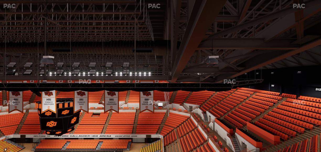 Gallagher-Iba Arena - Section Suite G 3 Seat View