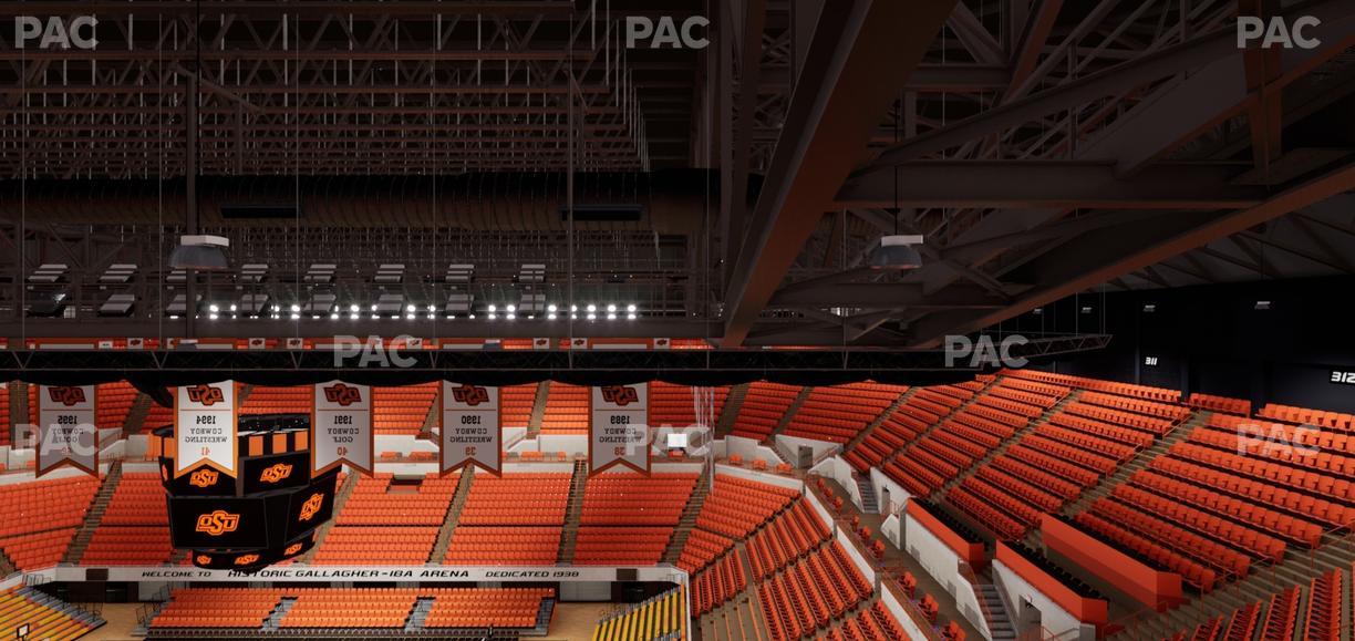 Gallagher-Iba Arena - Section Suite G 3 Seat View