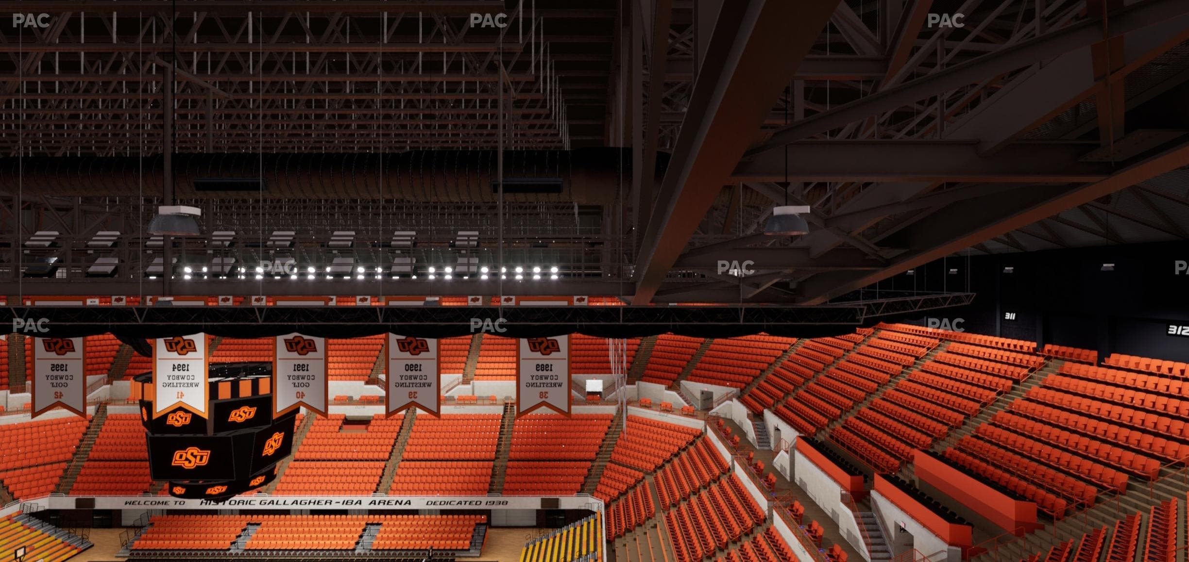 Gallagher-Iba Arena - Section Suite G 3 Seat View