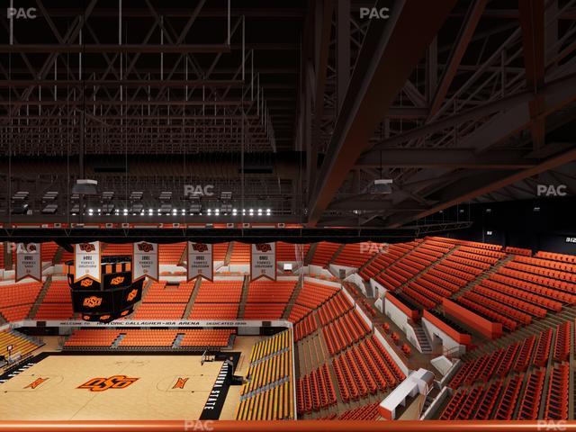 Gallagher-Iba Arena - Section Suite G 3 Seat View