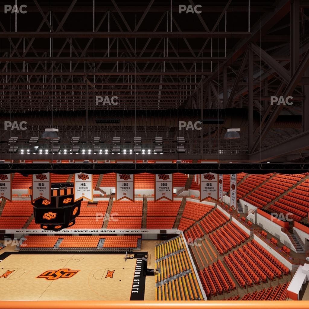 Gallagher-Iba Arena - Section Suite G 4 Seat View