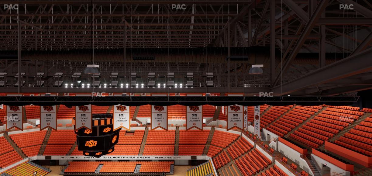 Gallagher-Iba Arena - Section Suite G 4 Seat View