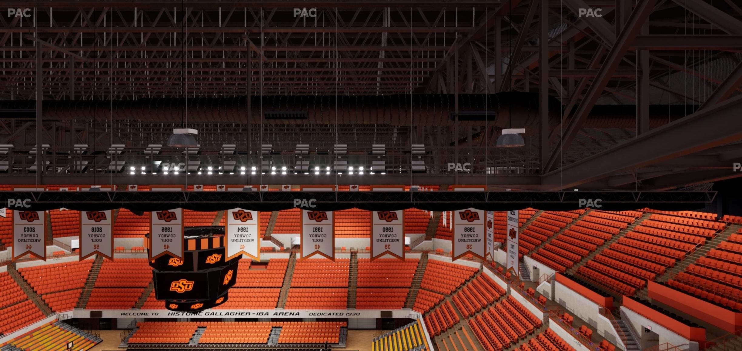 Gallagher-Iba Arena - Section Suite G 4 Seat View