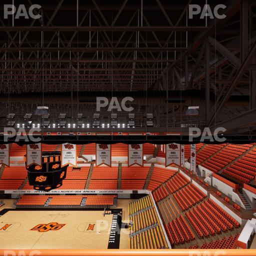 Gallagher-Iba Arena - Section Suite G 4 Seat View