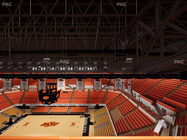 Gallagher-Iba Arena - Section Suite G 4 Seat View