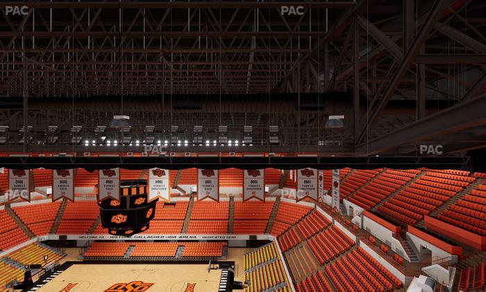 Gallagher-Iba Arena - Section Suite G 4 Seat View