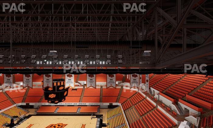 Gallagher-Iba Arena - Section Suite G 4 Seat View