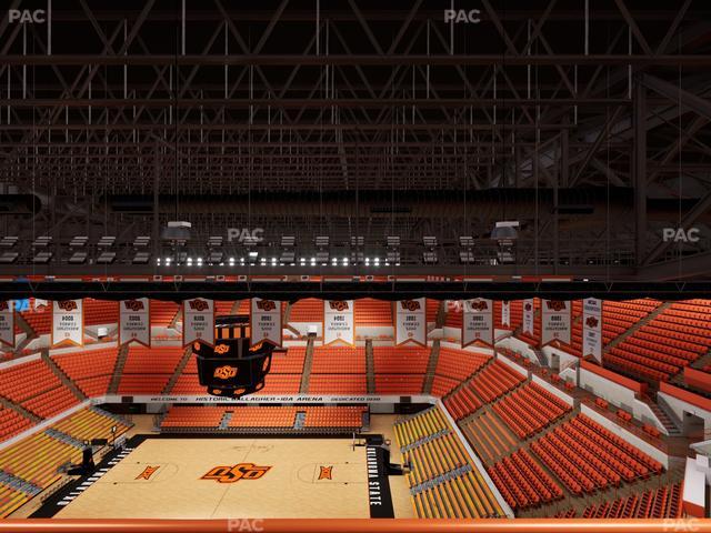 Gallagher-Iba Arena - Section Suite G 5 Seat View