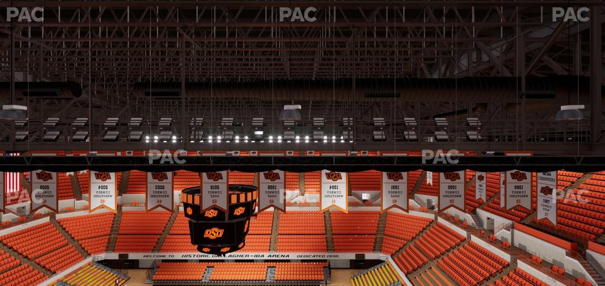 Gallagher-Iba Arena - Section Suite G 6 Seat View