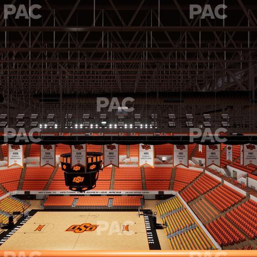 Gallagher-Iba Arena - Section Suite G 6 Seat View