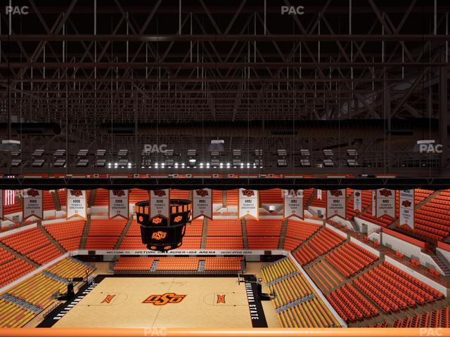 Gallagher-Iba Arena - Section Suite G 6 Seat View