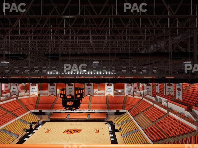 Gallagher-Iba Arena - Section Suite G 6 Seat View
