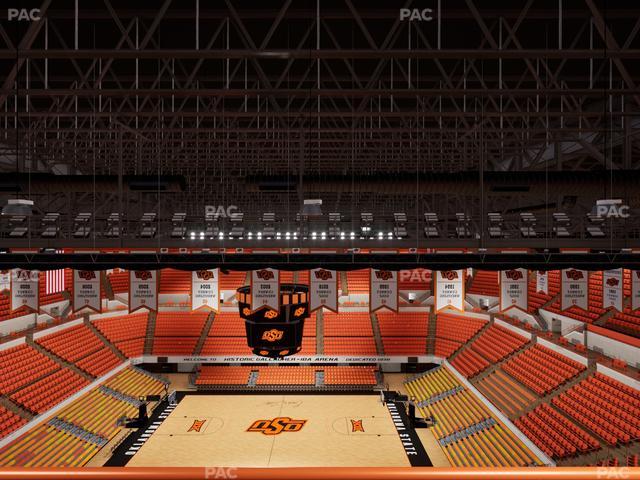 Gallagher-Iba Arena - Section Suite G 7 Seat View