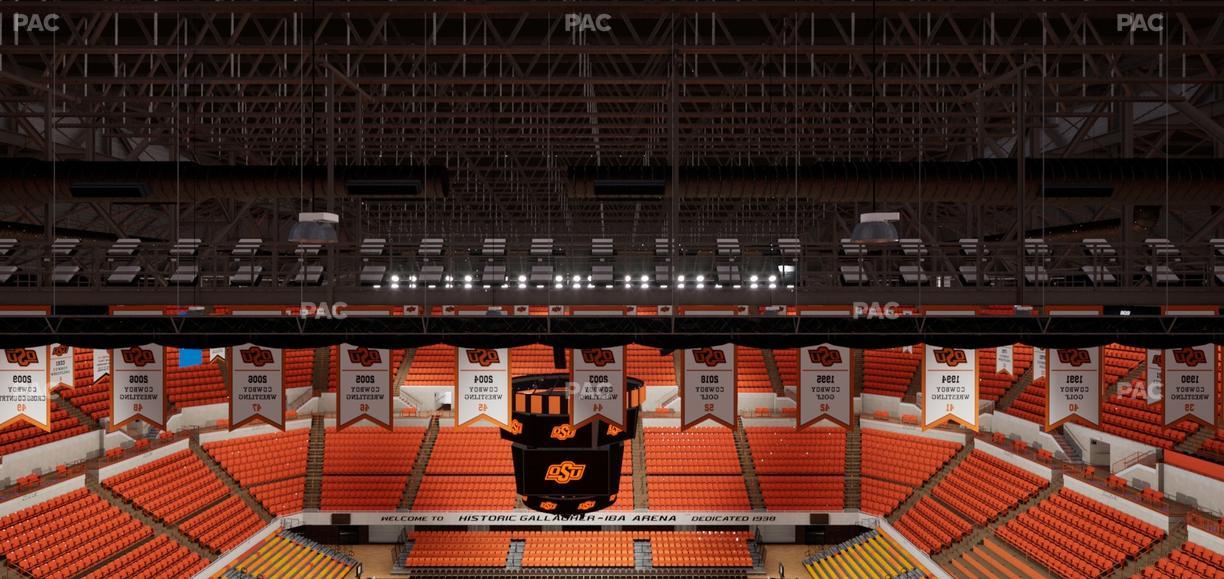 Gallagher-Iba Arena - Section Suite G 8 Seat View