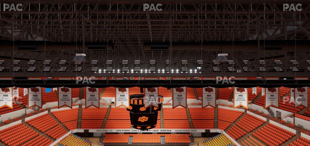 Gallagher-Iba Arena - Section Suite G 8 Seat View