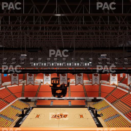Gallagher-Iba Arena - Section Suite G 8 Seat View