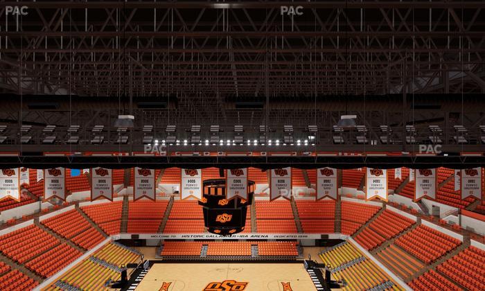Gallagher-Iba Arena - Section Suite G 8 Seat View