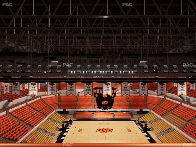 Gallagher-Iba Arena - Section Suite G 9 Seat View