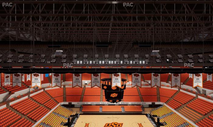 Gallagher-Iba Arena - Section Suite G 9 Seat View
