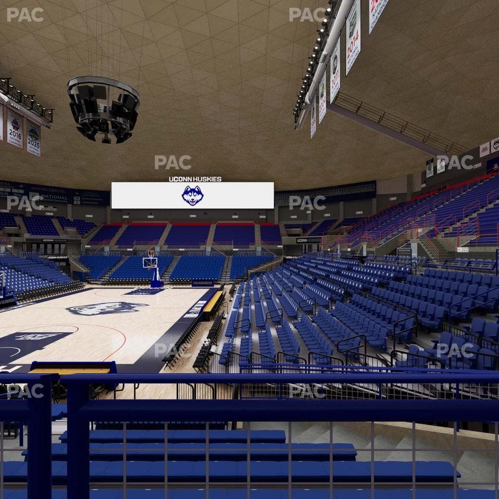 Gampel Pavilion - Section 101 Seat View