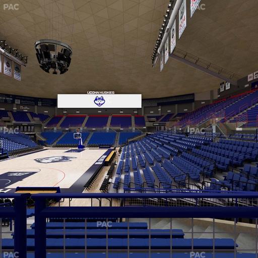 Gampel Pavilion - Section 101 Seat View
