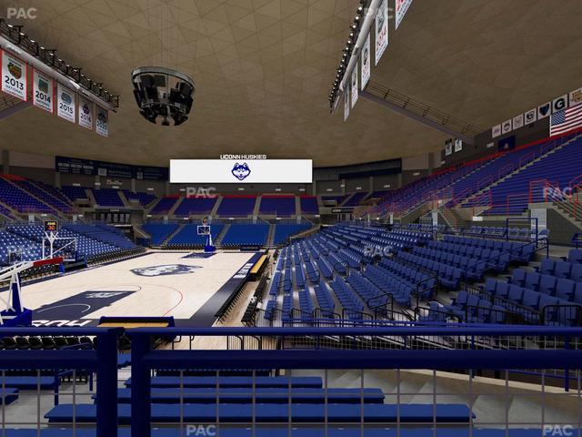 Gampel Pavilion - Section 101 Seat View