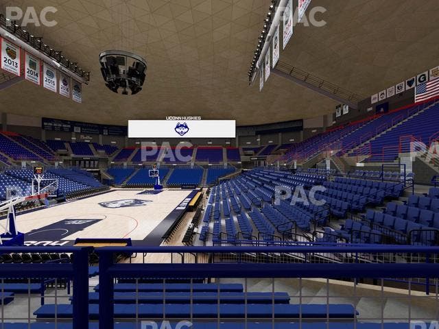 Gampel Pavilion - Section 101 Seat View