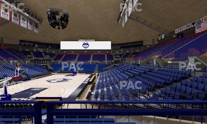 Gampel Pavilion - Section 101 Seat View