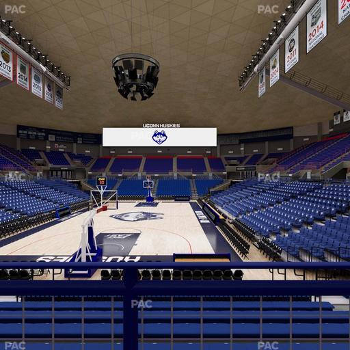 Gampel Pavilion - Section 102 Seat View