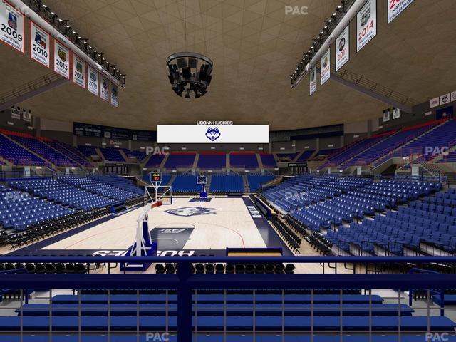 Gampel Pavilion - Section 102 Seat View