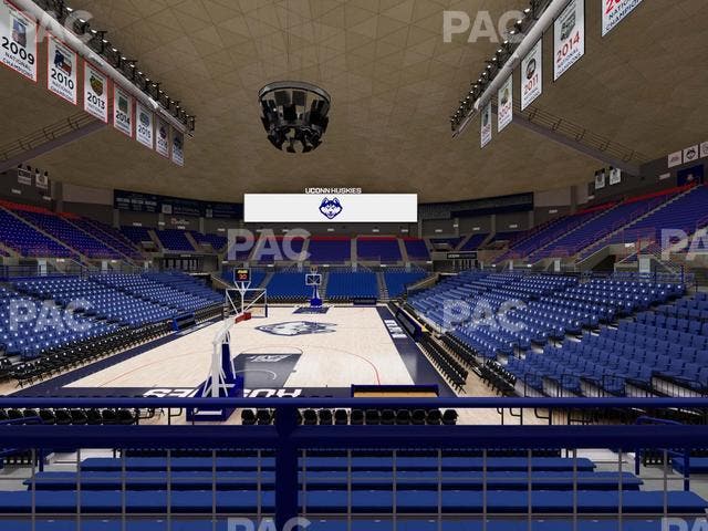 Gampel Pavilion - Section 102 Seat View