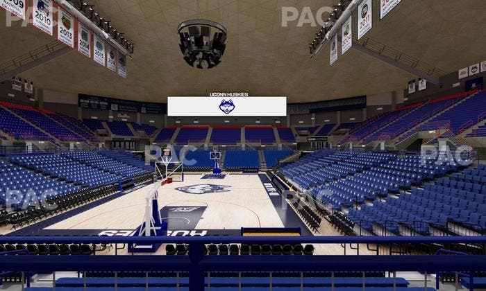 Gampel Pavilion - Section 102 Seat View