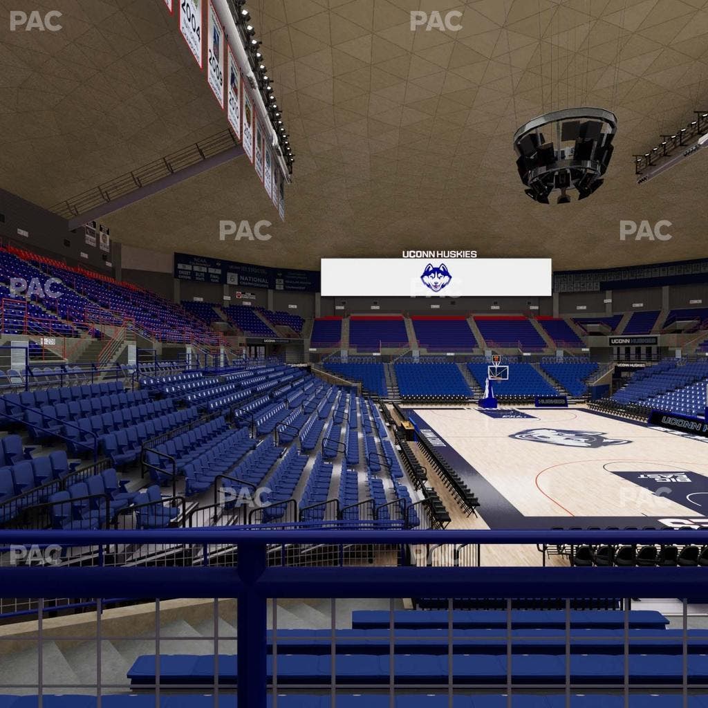 Gampel Pavilion - Section 105 Seat View
