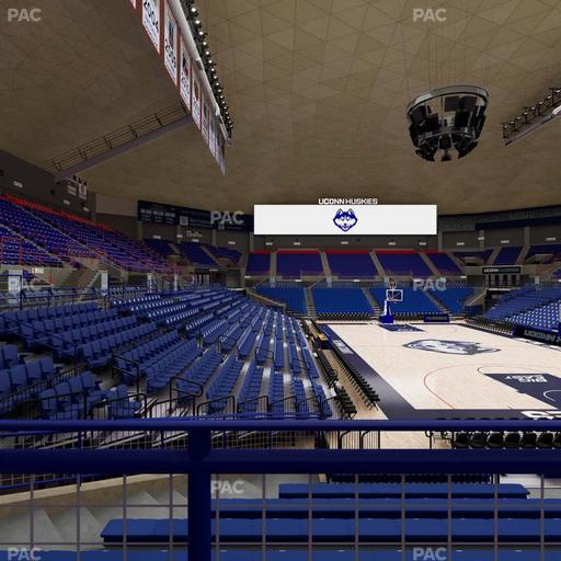 Gampel Pavilion - Section 105 Seat View
