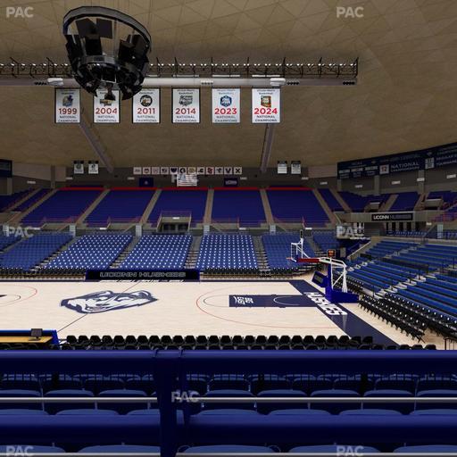 Gampel Pavilion - Section 108 Seat View